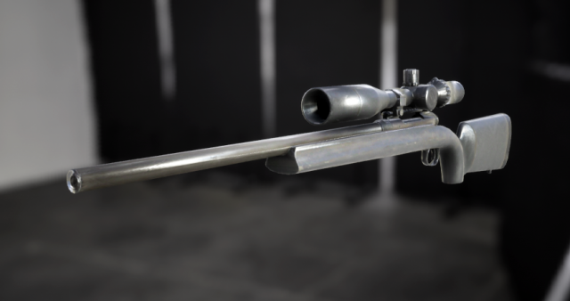 sniper m24 3D Model .c4d .max .obj .3ds .fbx .stl .blend 