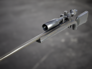 sniper m24 3D Model