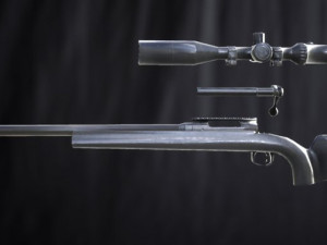 sniper m24 3D Model
