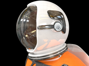 space suit 3d model low-poly 3D Модель