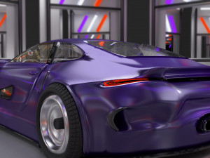 concept car 3D Model