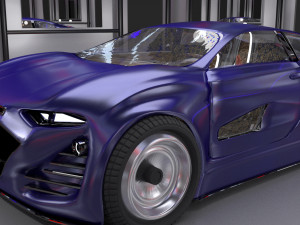 concept car 3D Model