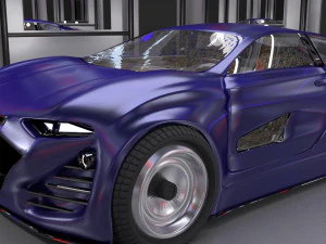 concept car 3D Model