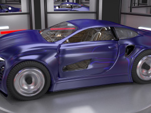 concept car 3D Model