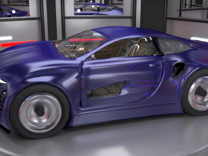 concept car 3D Model