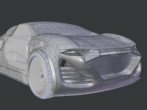 concept car 3D Model
