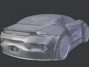 concept car 3D Model