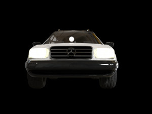 mercedes-benz e class w124 kombi model 3d obj mtl fbx blend dae 1 mercedes-benz e class w12 3D Model
