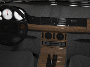 mercedes-benz e class w124 kombi model 3d obj mtl fbx blend dae 1 mercedes-benz e class w12 3D Model