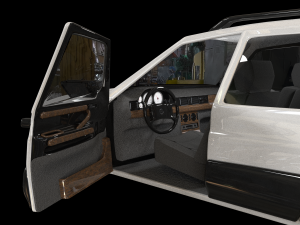 mercedes-benz e class w124 kombi model 3d obj mtl fbx blend dae 1 mercedes-benz e class w12 3D Model