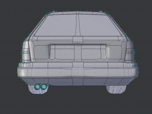 mercedes-benz e class w124 kombi model 3d obj mtl fbx blend dae 1 mercedes-benz e class w12 3D Model