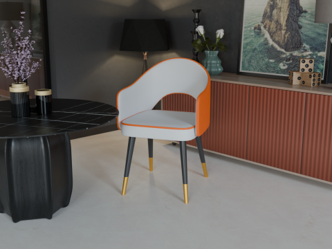 Kitchen Chair 3D Model