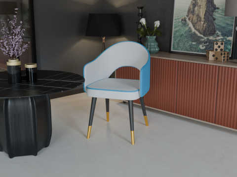Kitchen Chair 3D Model