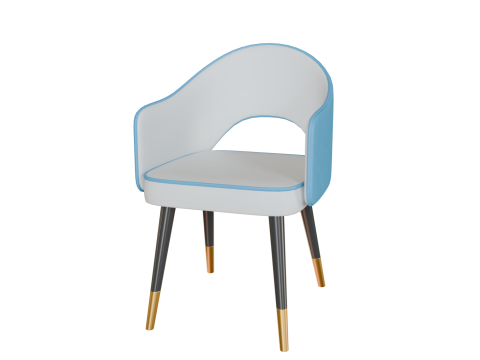 Kitchen Chair 3D Model