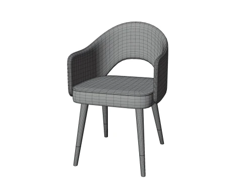 Kitchen Chair 3D Model