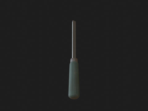 Old tools Low-poly Modelo 3D