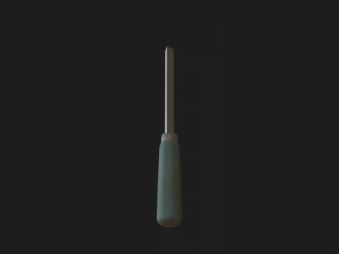 Vecchi strumenti Low-poly Modello 3D