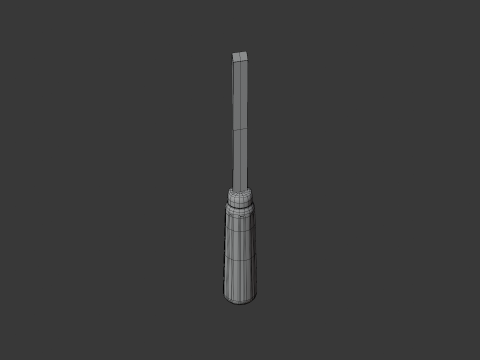Old tools Low-poly Modelo 3D