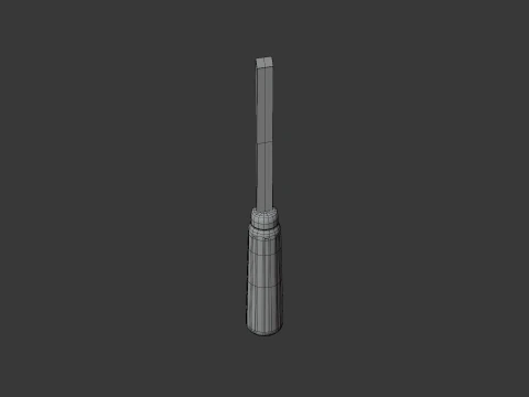 Vecchi strumenti Low-poly Modello 3D