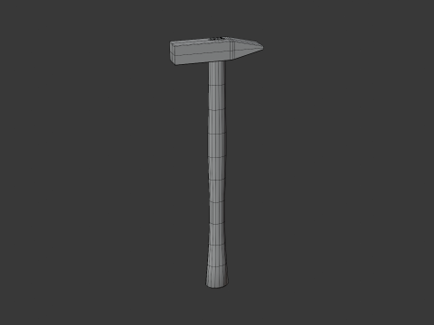 Old tools Low-poly Modelo 3D