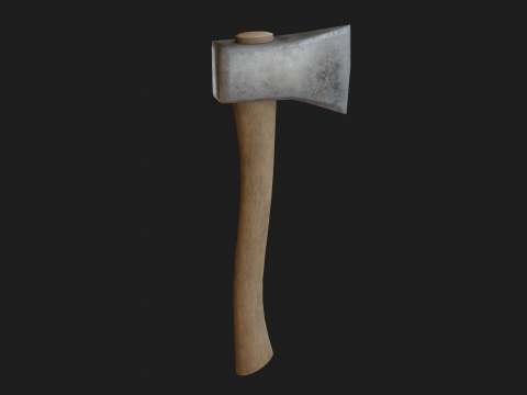 Old tools Low-poly Modelo 3D