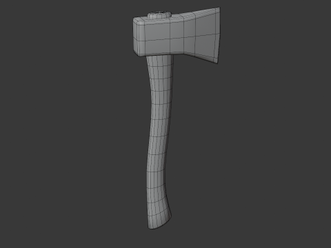 Old tools Low-poly Modelo 3D