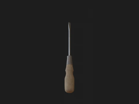 Vecchi strumenti Low-poly Modello 3D
