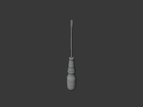 Vecchi strumenti Low-poly Modello 3D