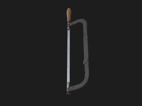 Vecchi strumenti Low-poly Modello 3D