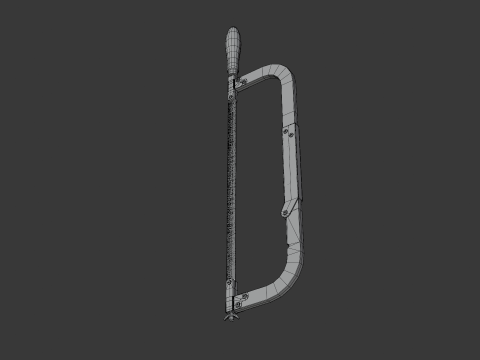 Old tools Low-poly Modelo 3D