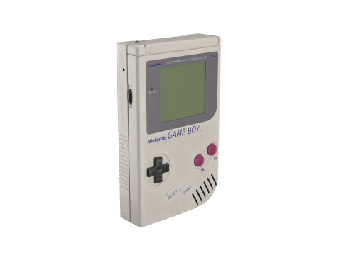 Game Boy Nintendo video game console Low-poly 3D-Modell