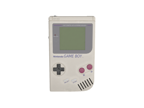 Game Boy Nintendo video game console Low-poly 3D-Modell