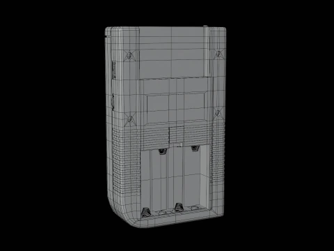 Game Boy Nintendo video game console Low-poly 3D Model
