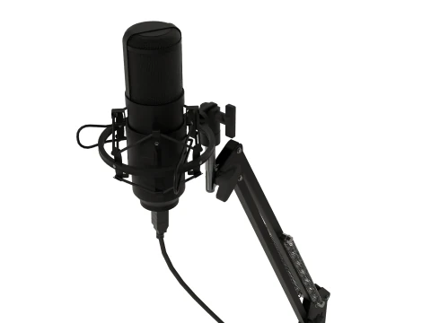 Studio Microphone 3D Model