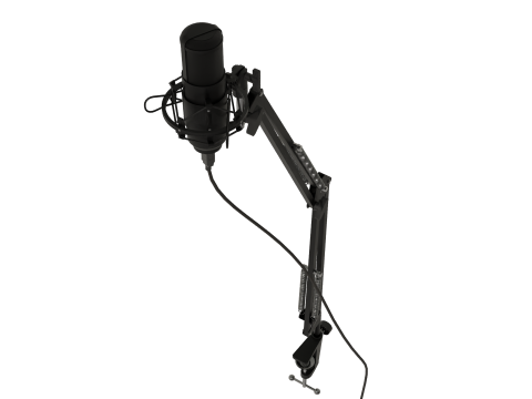 Studio Microphone 3D Model