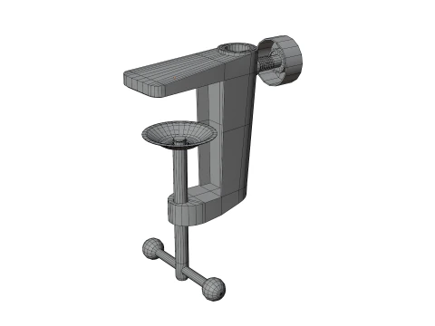 Studio Microphone 3D Model