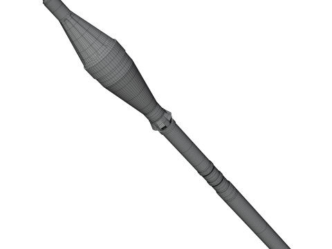 Rocket Grenade PG 3D Модель