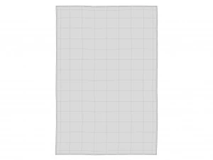 ikea hampen 195x133 3D Model