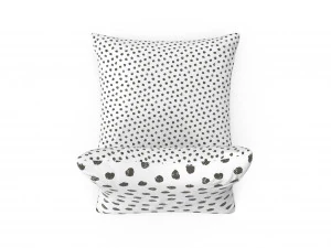 ikea cushion skaggort black and white 3D Model
