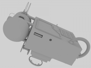 steampunk camera Model 3D