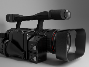 canon hdv 3D 모델
