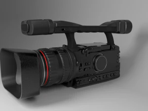 canon hdv 3D Model