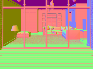 interior living room - 02 Modèle 3D