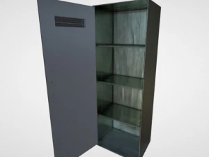 산업용 옷장 3D 모델