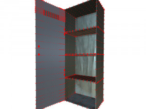 industrial wardrobe 3D Model
