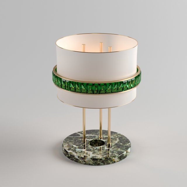 classic table lamp Modello 3D .c4d .max .obj .3ds .fbx .stl .blend 