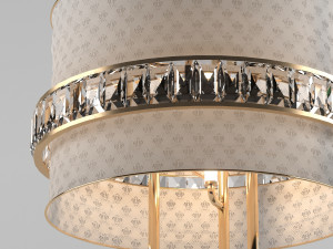 classic floor lamp 3D 모델