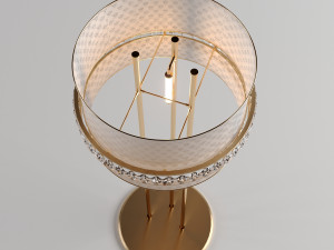classic floor lamp 3D 모델