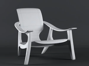 wooden chair 3D Model