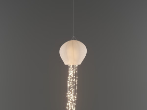 jellyfish ceiling light 3D Model